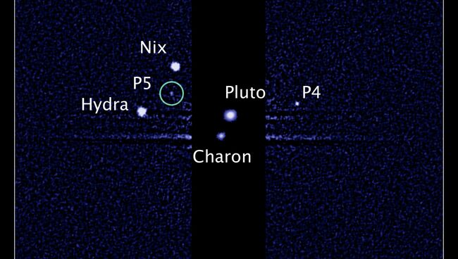 Фото спутников Плутона