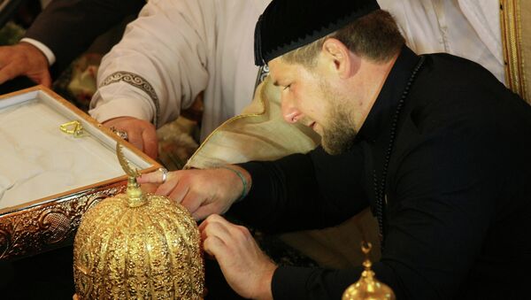 В Грозный доставлены святыни, связанные с пророком Мухаммедом