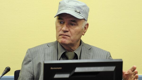 Экс-лидер боснийских сербов Ратко Младич госпитализирован в Гааге. Архивное фото