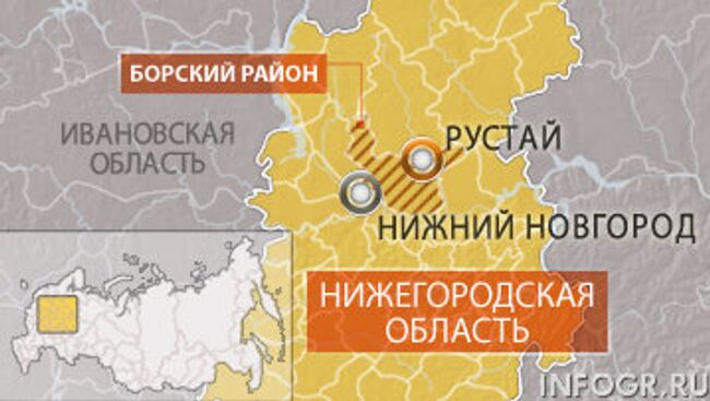 Поселок Рустай Нижегородской области