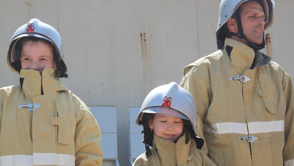 День открытых дверей в пожарной части в Набережных Челнах 