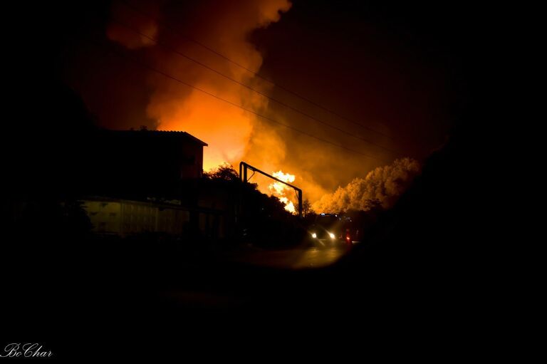 Взрыв газопровода в Сочи