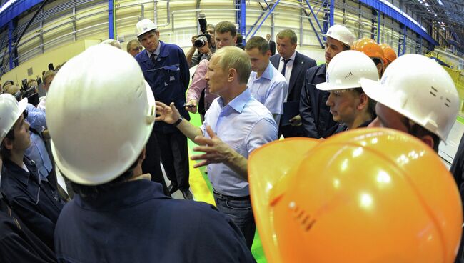 Рабочая поездка В.Путина в Уральский федеральный округ