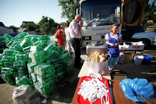 Ликвидация последствий наводнения в городе Крымск