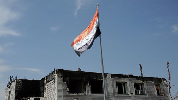 Здание консульства Сирии сгорело в Алма-Ате