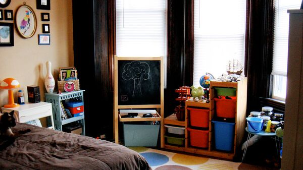Детская комната. Архивное фото.