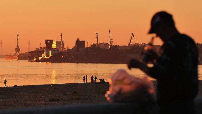 Города России. Архангельск. Архивное фото