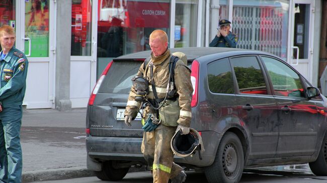 Женщина подожгла себя в приемной Единой России