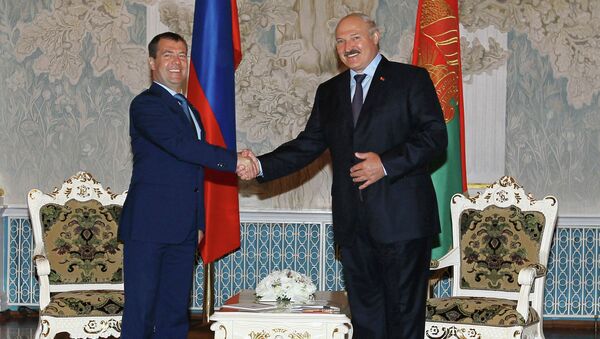 Рабочий визит Д.Медведева в Белоруссию. Архив