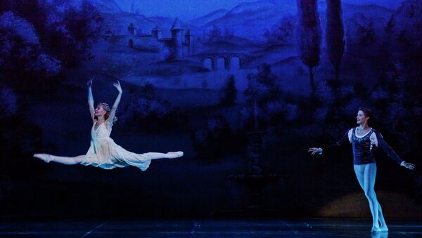 Сцена из балета Ромео и Джульетта, Русский классический балет