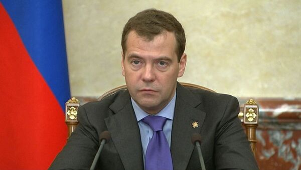 Медведев назвал беспрецедентными данные о количестве ДТП в России