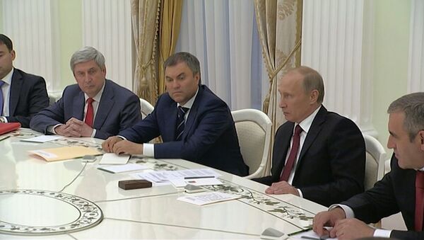 Путин подсказал думским лидерам, чего опасаться при планировании бюджета