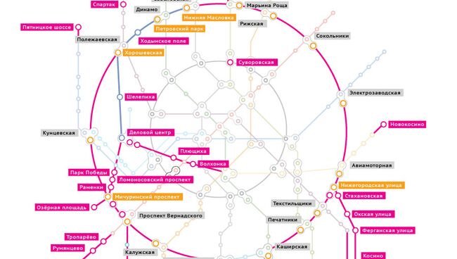 План развития московского метро до 2020 года