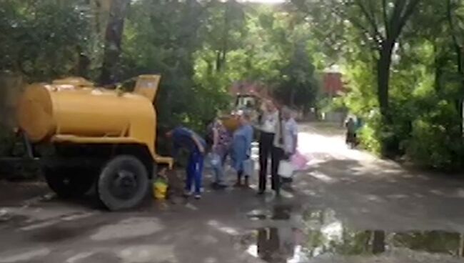 Жители одного из районов подмосковных Мытищ остались без воды