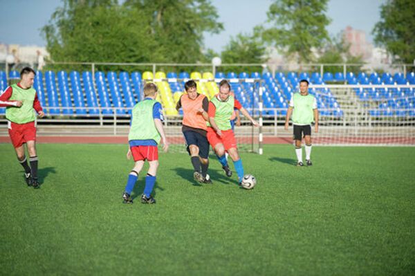 Футбольное поле в Ставропольском крае