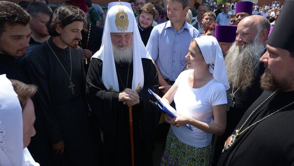 Визит патриарха Московского и всея Руси Кирилла в Крымск