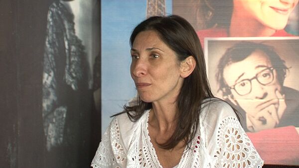 Софи Лелуш о работе с Вуди Алленом на съемках фильма Париж-Манхэттен 