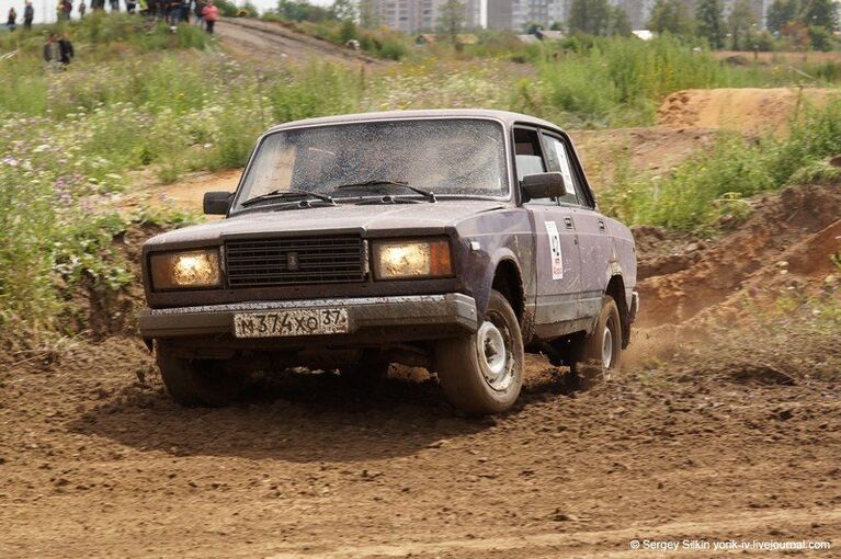 Параллельная гонка по автоспринту в Иванове