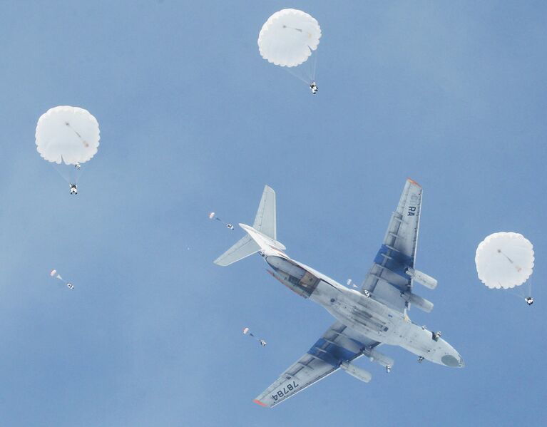 Учения Воздушно-десантных войск (ВДВ) в Рязанской области