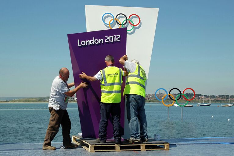 Лондон в преддверии Олимпиады 2012