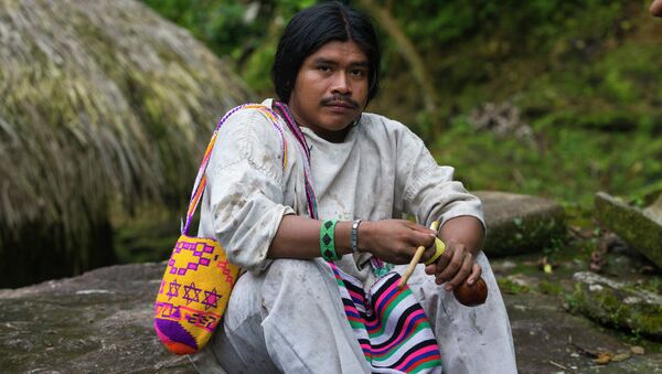 Индейцы Колумбии, архивное фото
