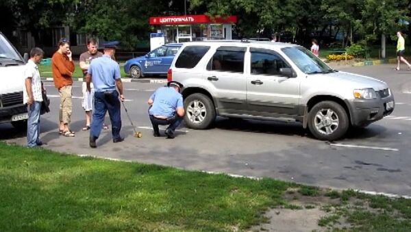 Ford сбил пенсионерку на Медынской улице в Москве