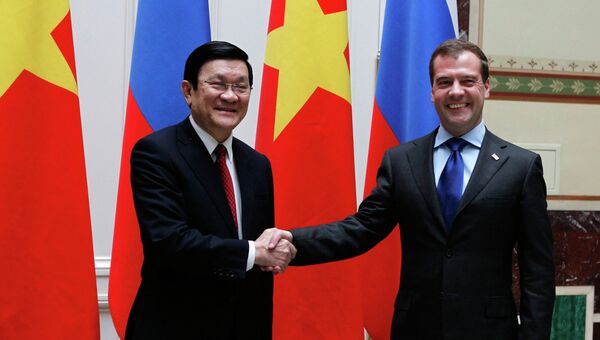 Встреча Дмитрия Медведева с Чыонг Тан Шангом