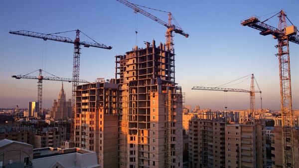 Строительство нового жилья в центре Москвы