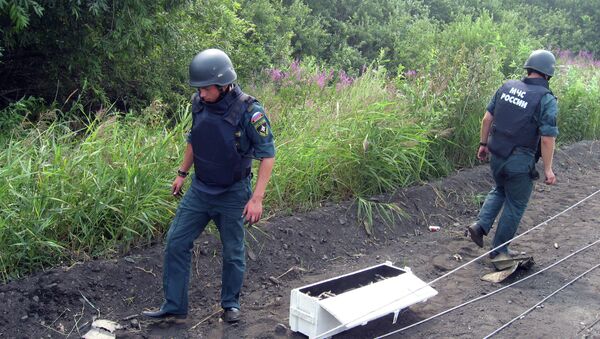 Сотни снарядов нашли на месте взрывов в эшелоне под Новосибирском