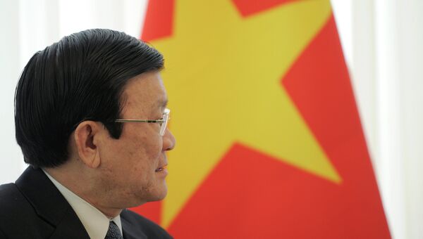 Президент Вьетнама Чыонг Тан Шанг. Архивное фото