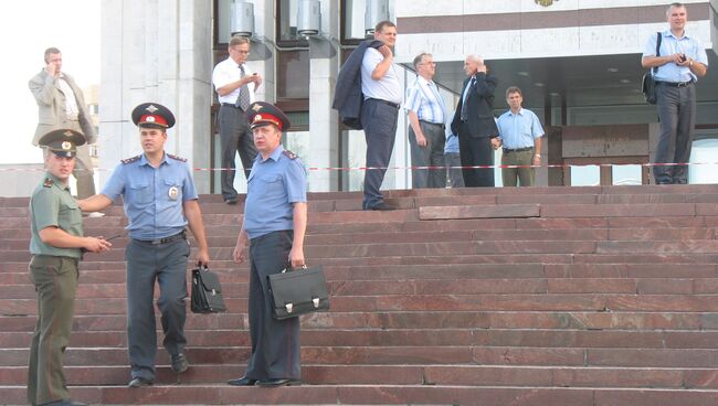 Эвакуация правительства Свердловской области