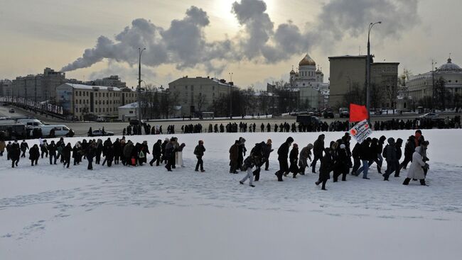 Митинг и шествие За честные выборы в Москве