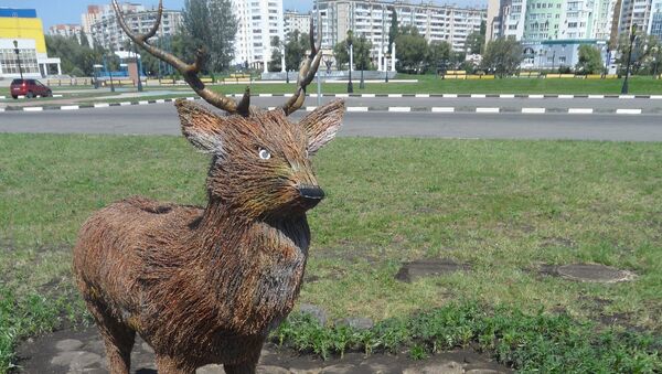 Белгород скульптура животные благоустройство праздник