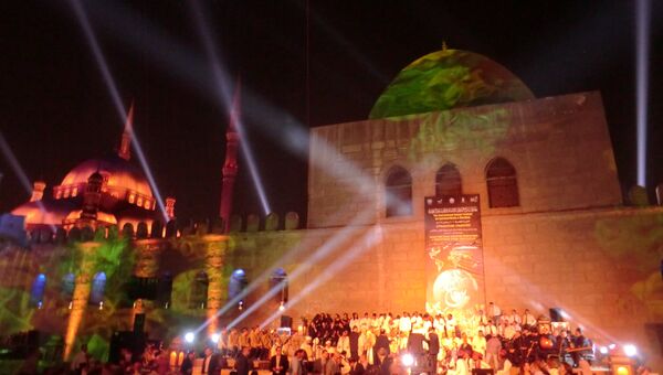 Открытие фестиваля спиритической музыки Самаа, Каир