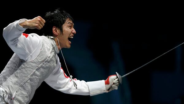 Китайский рапирист Лэй Шен завоевал золото Олимпиады в Лондоне