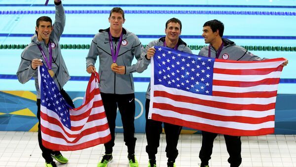 Сборная США выиграла эстафету 4 по 200 метров кролем на Олимпиаде