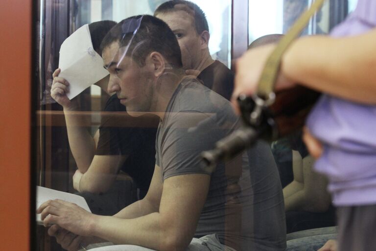 Заседание суда по делу о беспорядках в поселке Сагра Заседание суда по делу о беспорядках в поселке Сагра