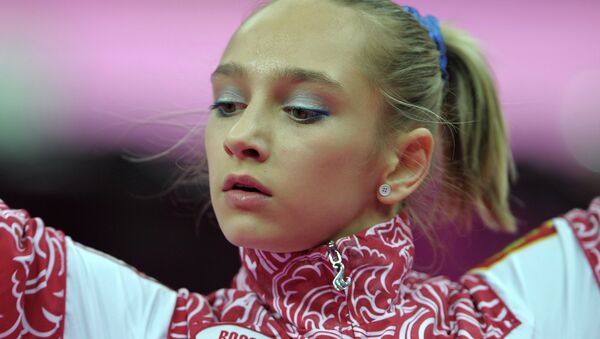 Российская гимнастка Виктория Комова