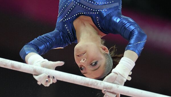 Российская гимнастка Алия Мустафина. Архивное фото