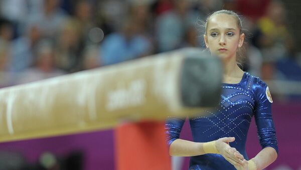 Российская гимнастка Виктория Комова