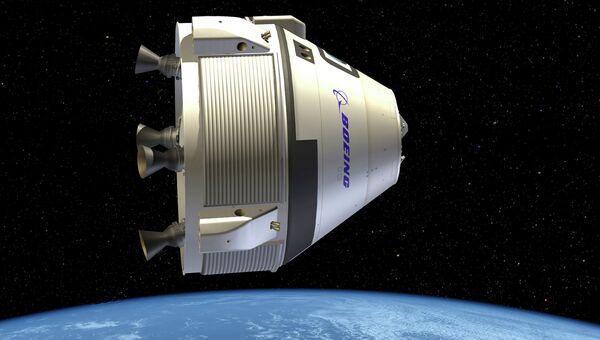 Космическая капсула CST-100, разработанный компанией Boeing