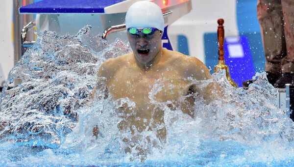 Китайский пловец Сунь Ян с мировым рекордом выиграл золото Олимпиады