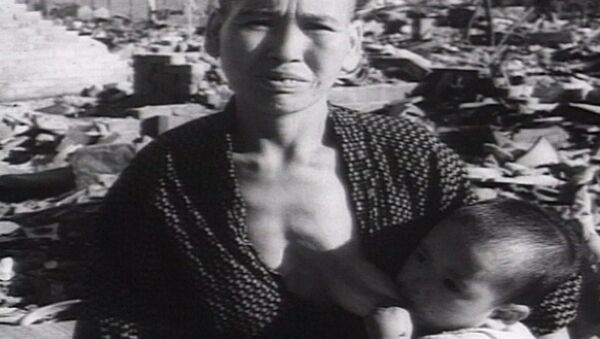 Атомный удар по Хиросиме. Архивные съемки
