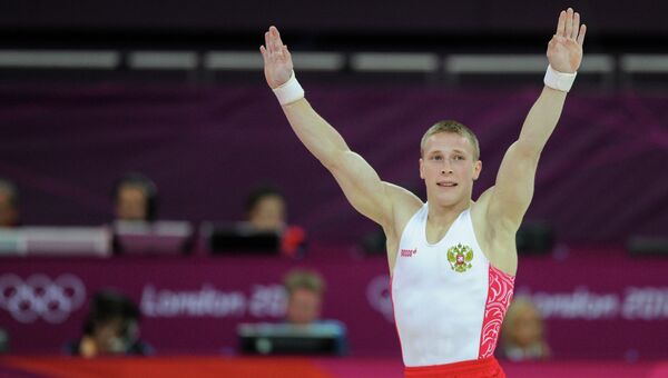 Россиянин Денис Аблязин, выигравший бронзовую медаль