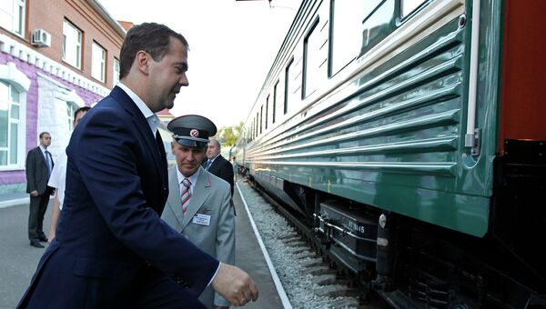 Рабочая поездка Дмитрия Медведева в Сибирский федеральный округ