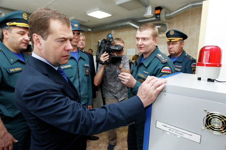 Рабочая поездка Д.Медведева в СФО.Томск