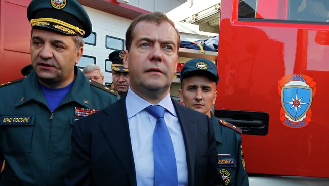 Рабочая поездка Д.Медведева в СФО.Томск