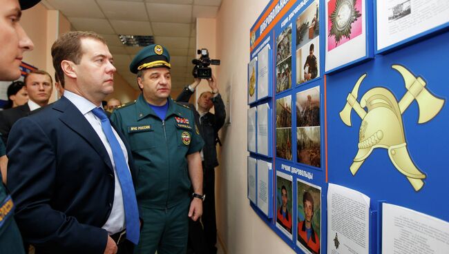 Рабочая поездка Д.Медведева в СФО.Томск