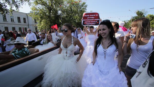 Парад невест в Омске 