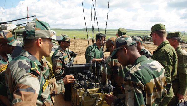 Индийские военные на международных учениях Индра-2012. Архивное фото